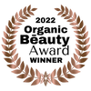 2022 bronze organic beauty award winner