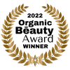 2022 organic beauty award winner gold