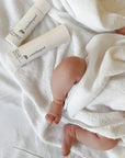 Organic ingredients like White Tea and Vitamin C featured in Pod Organics Baby Wash